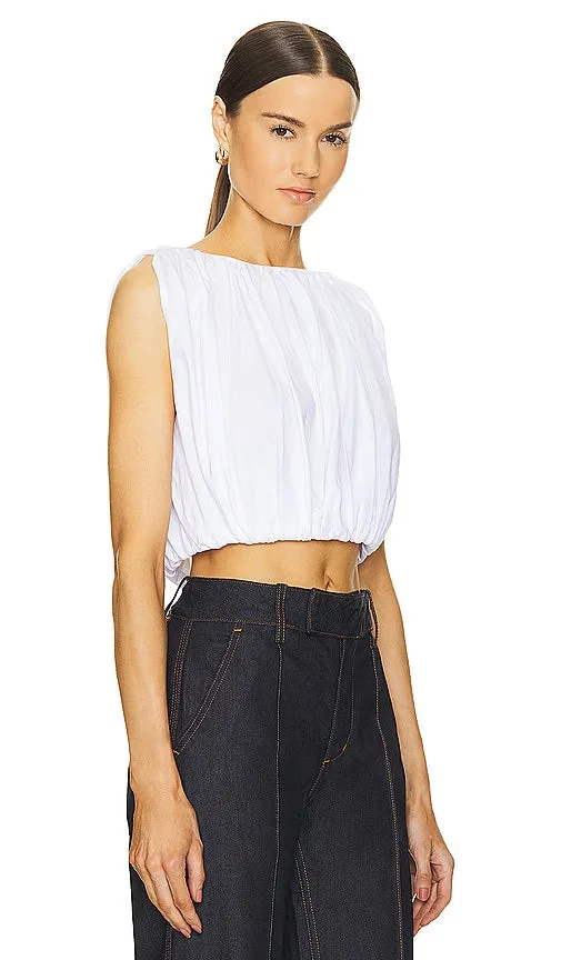 A.L.C. Nell Top in White