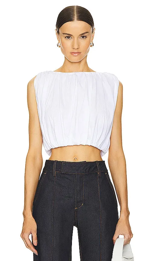 A.L.C. Nell Top in White