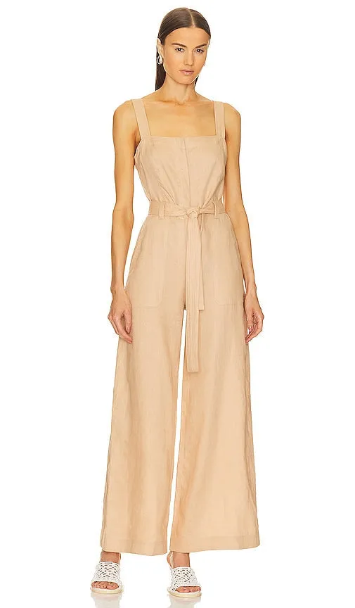 A.L.C. Winslow Jumpsuit in Tan