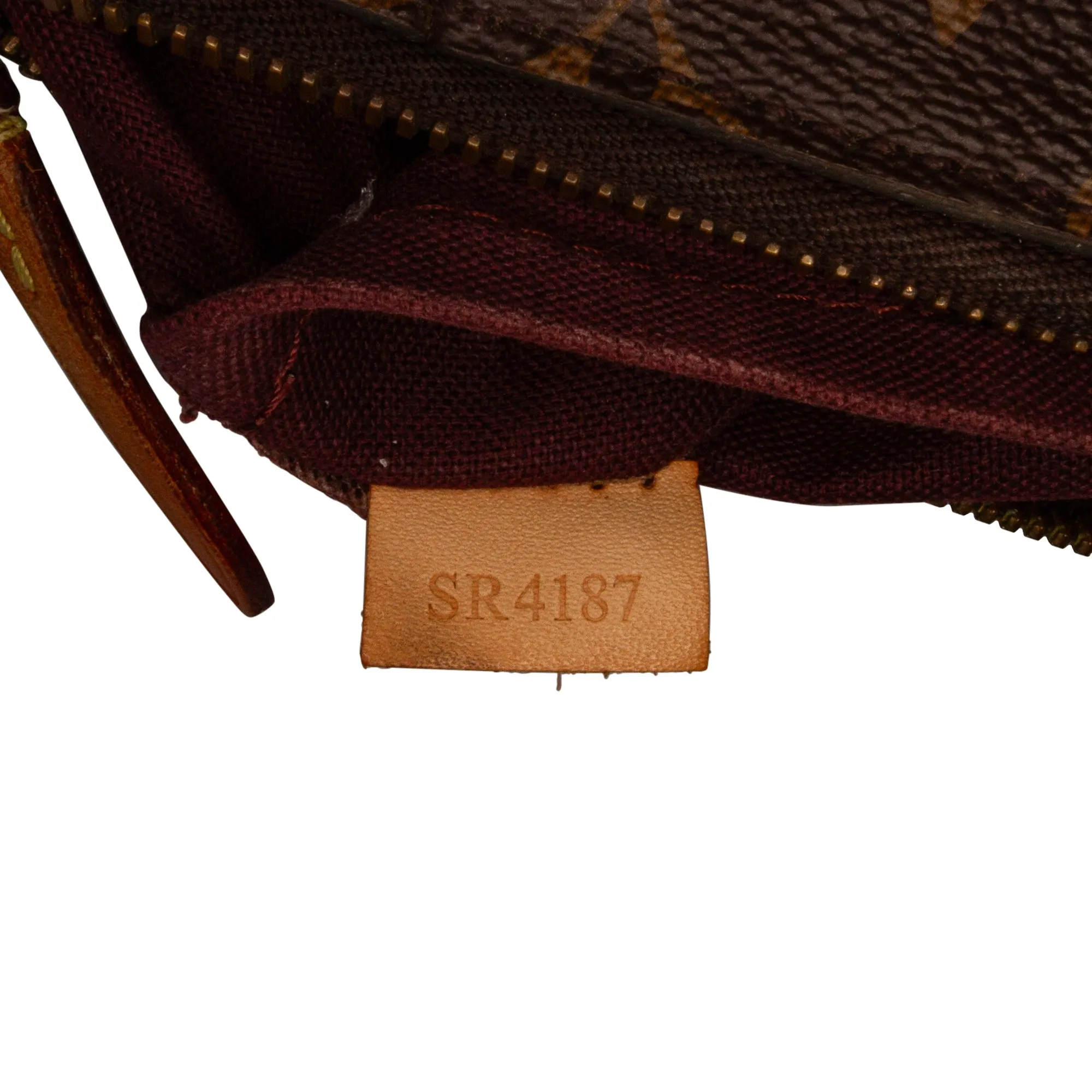 Brown Louis Vuitton Monogram Turenne PM Satchel