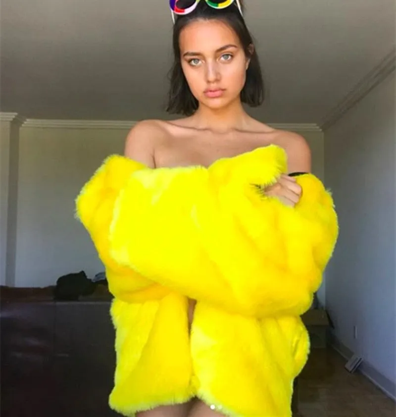 Faux Fur Coats Women Jackets