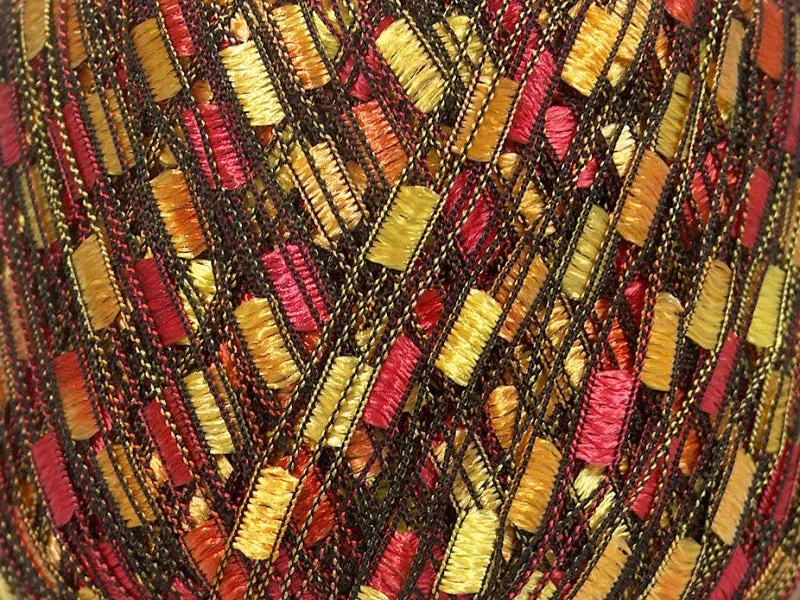Trellis Ladder Yarn - Autumn