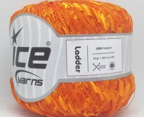 Trellis Ladder Yarn - Sunny Orange